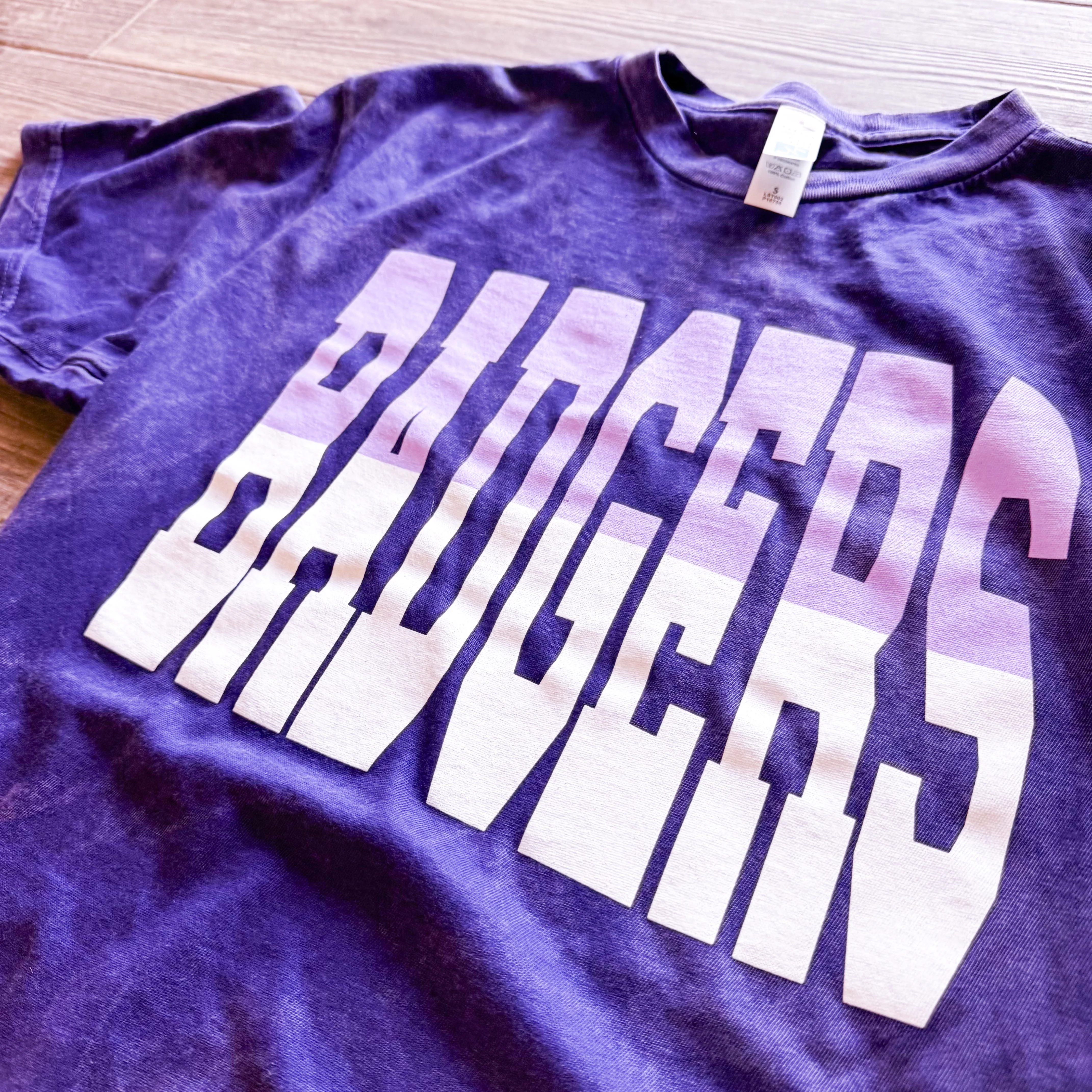 Badgers Mineral Wash Tee - Image 2