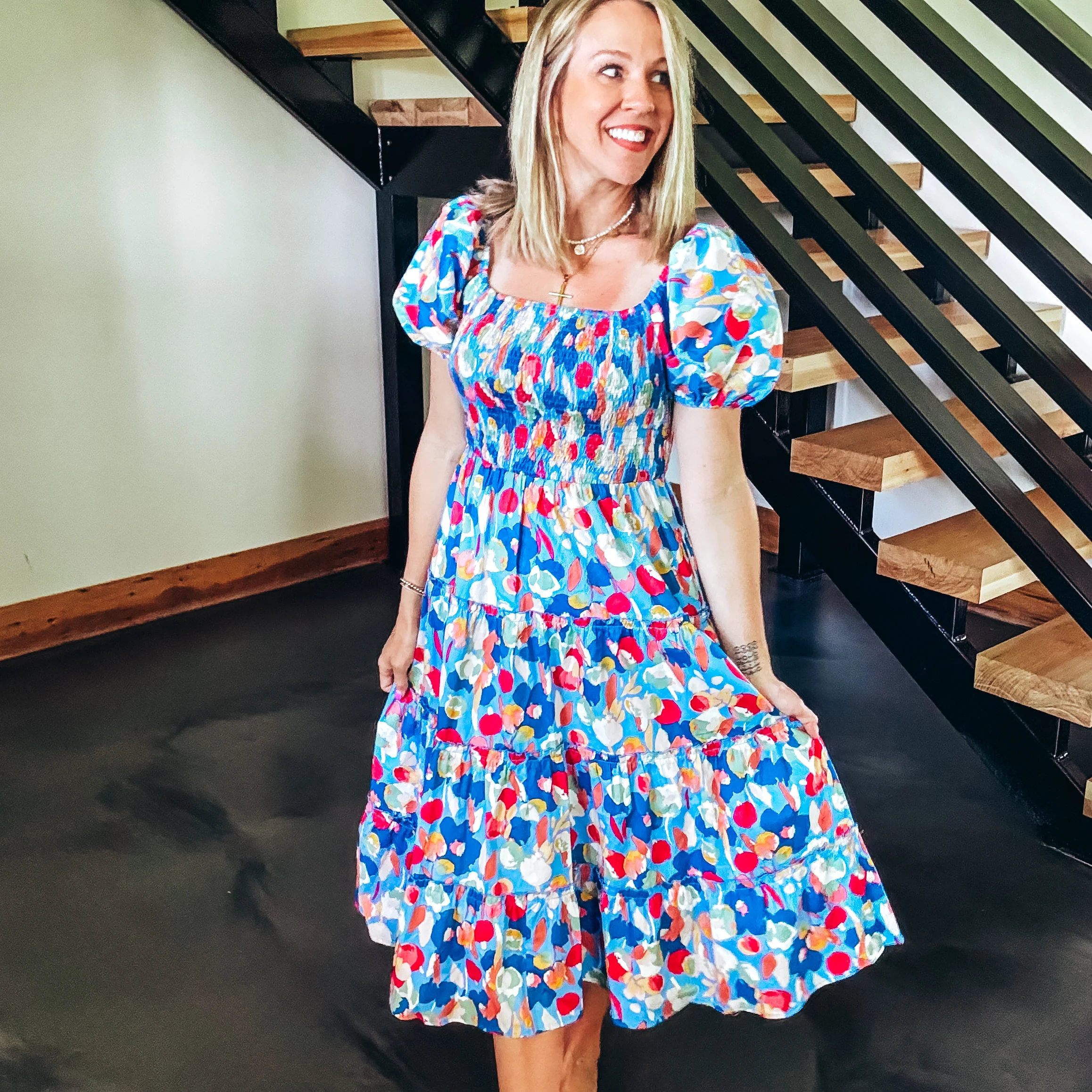Bloomin' Midi Dress - Image 3