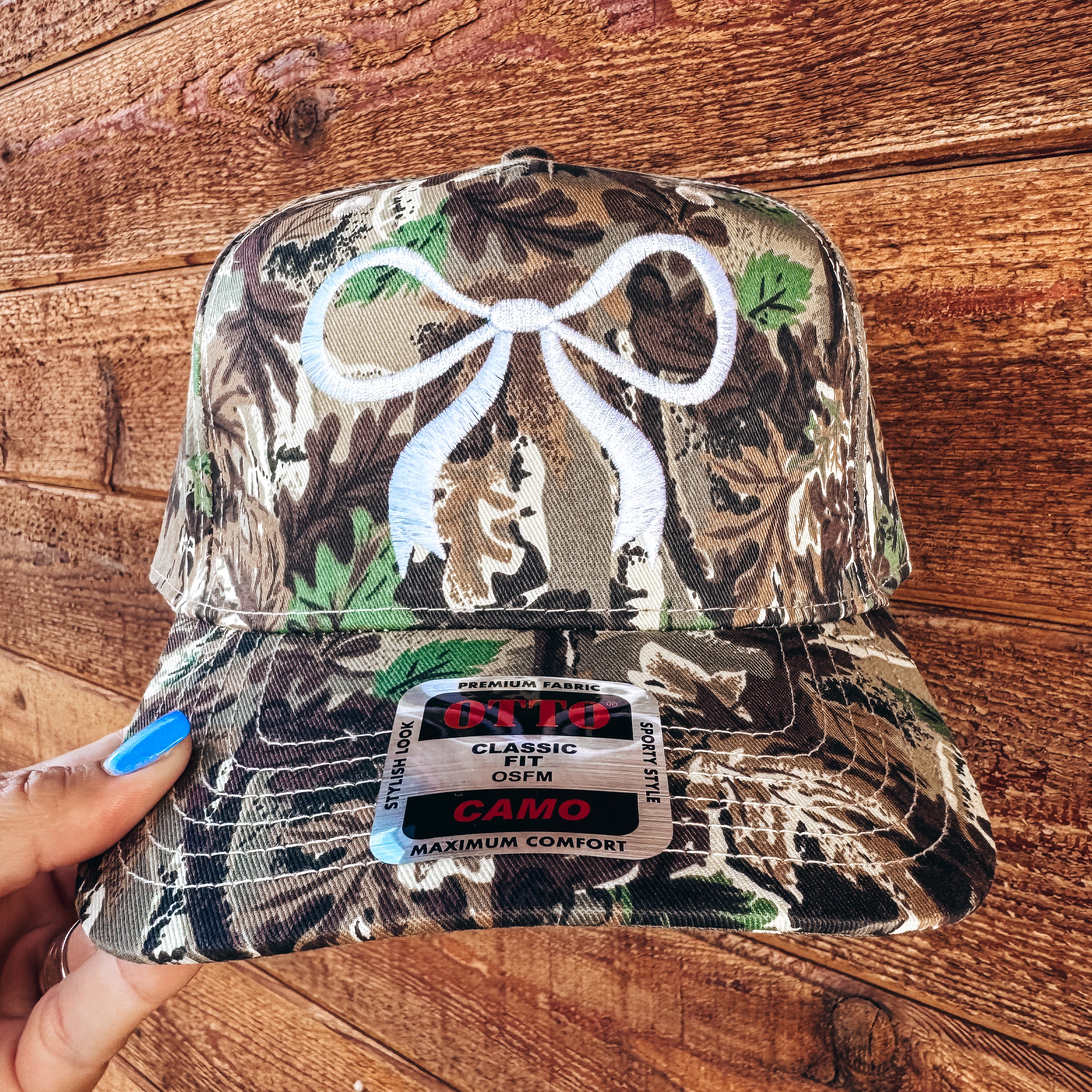 Camo Ribbon Cap - Image 3