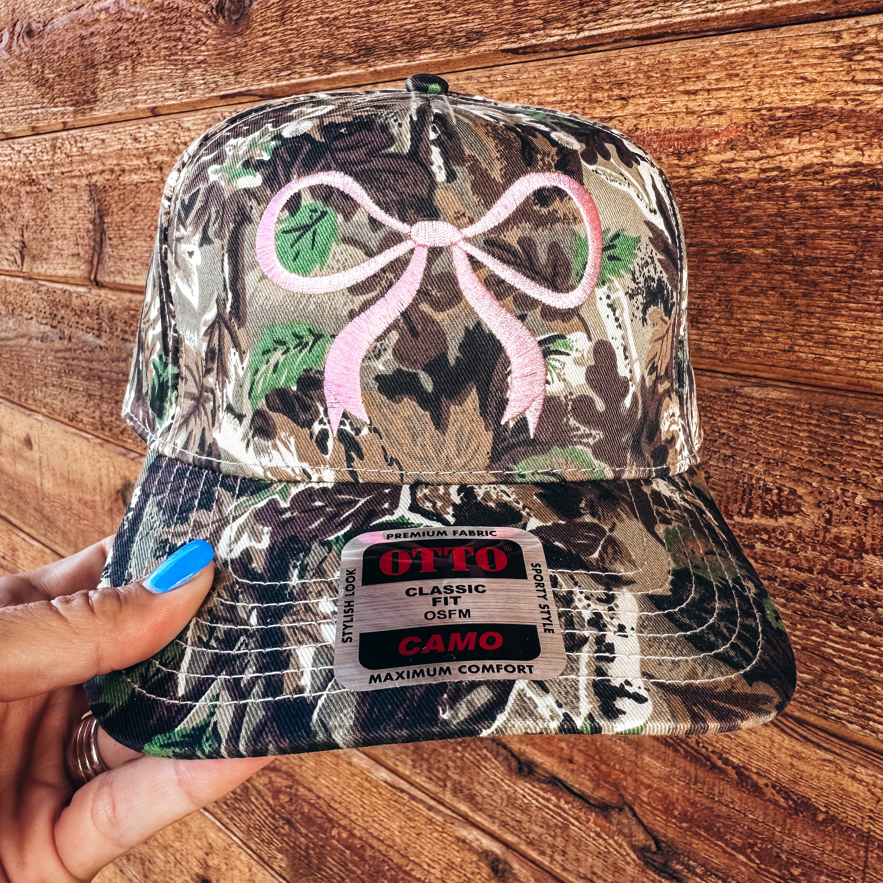 Camo Ribbon Cap - Image 4