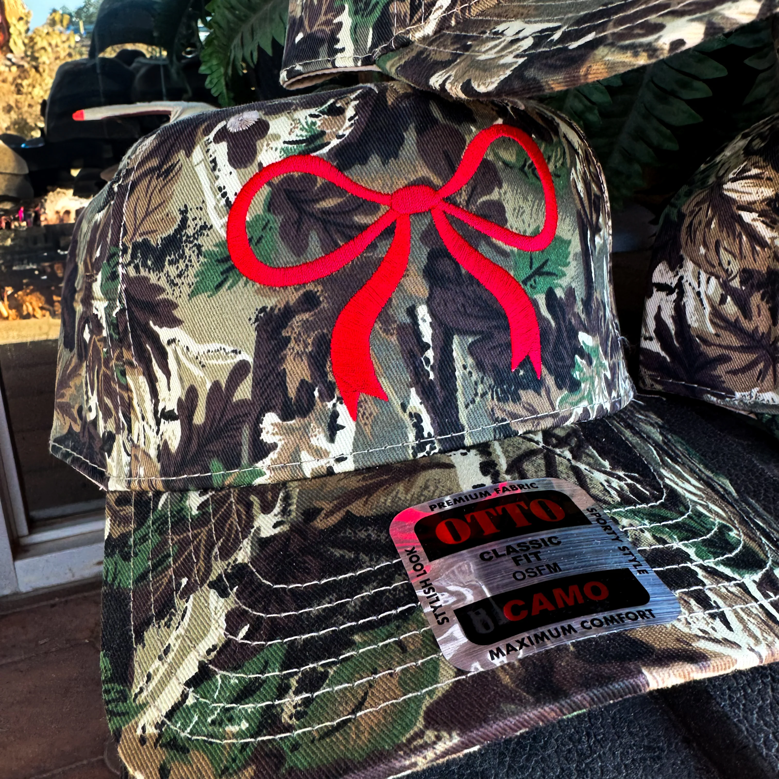 Camo Ribbon Cap - Image 5