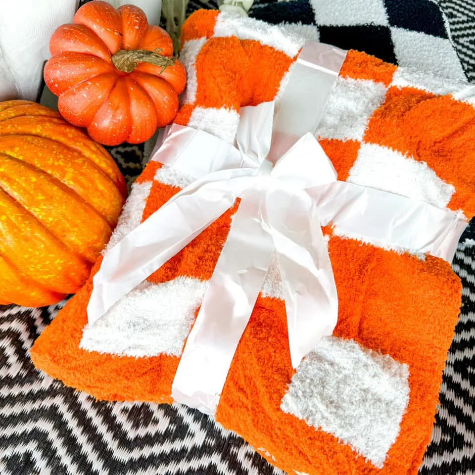 Checkered Spooky Blankets - Image 5