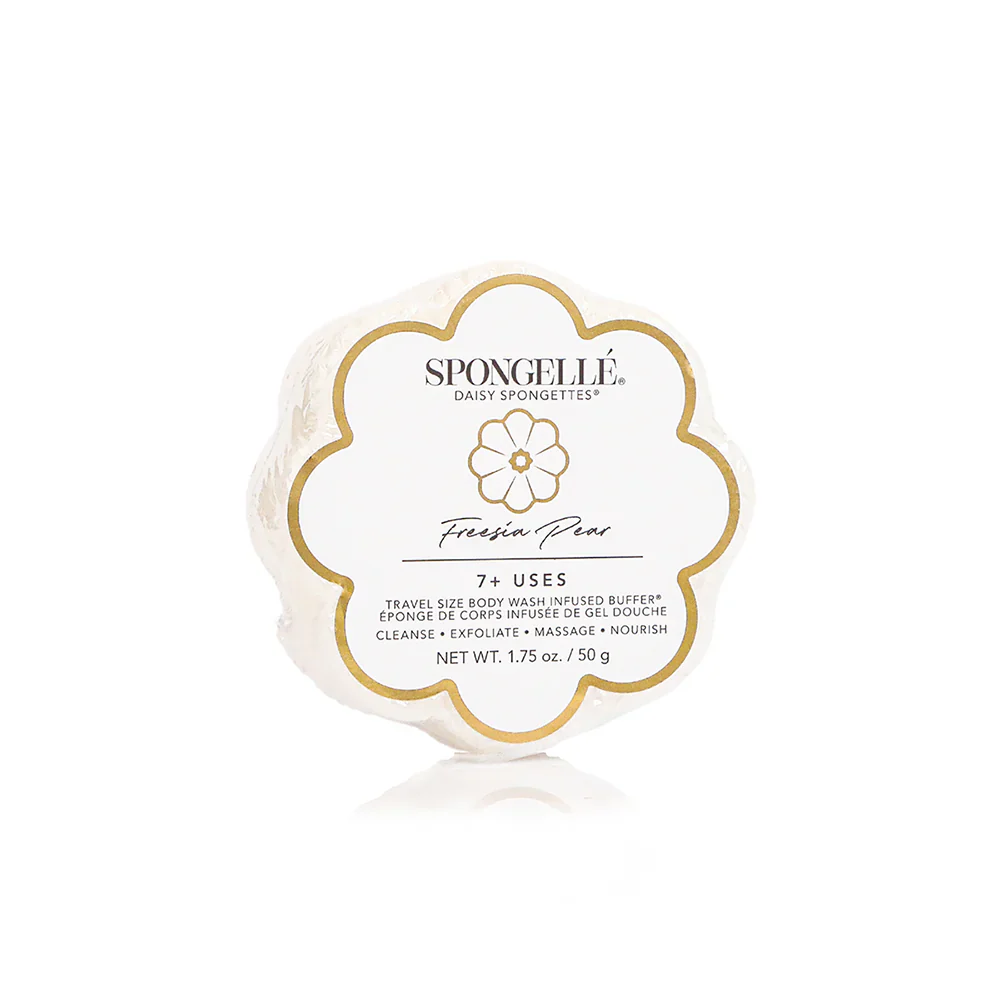 Freesia Pear Daisy Spongette - Soap Sponge - Image 2
