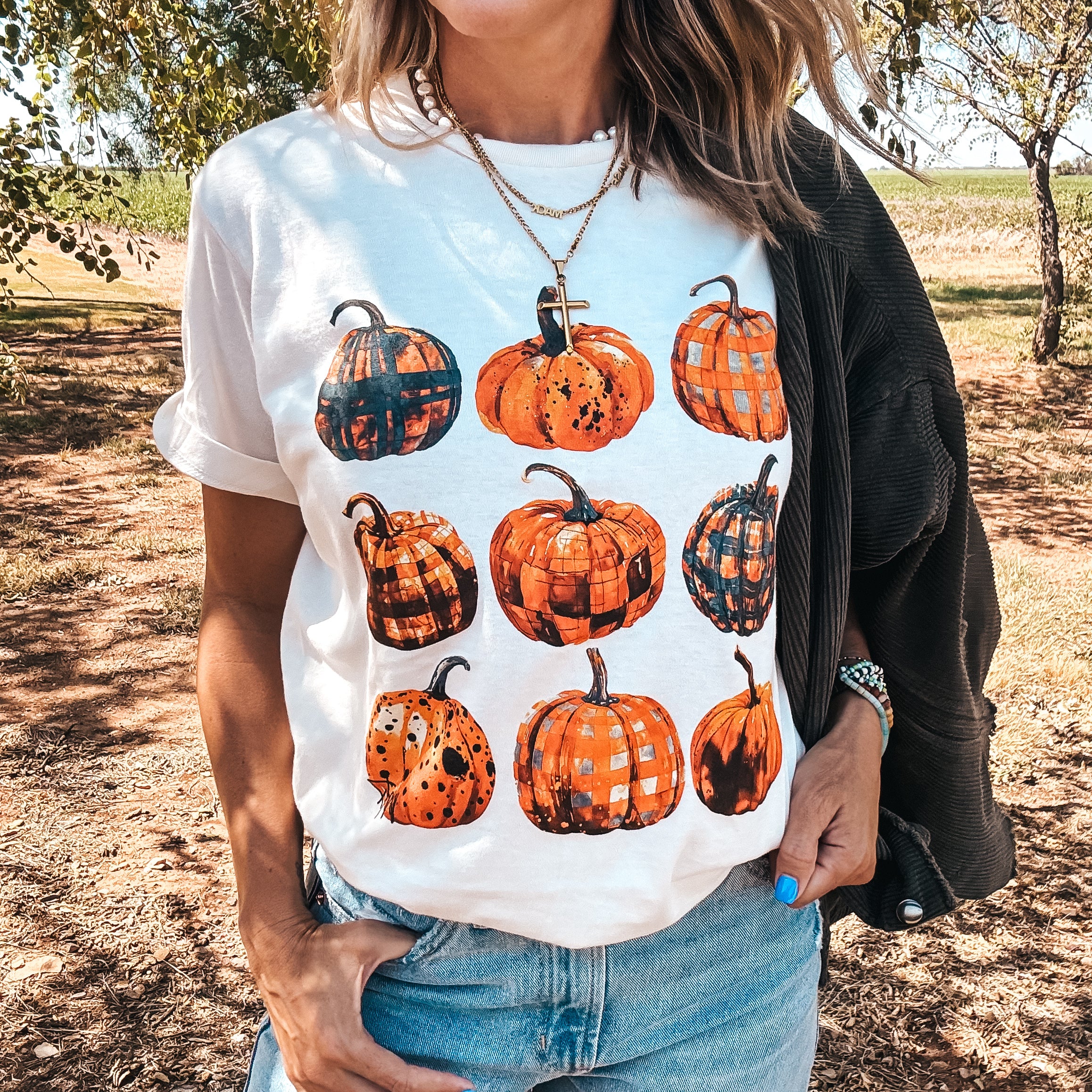 Nine Pumpkins Tee - Image 2