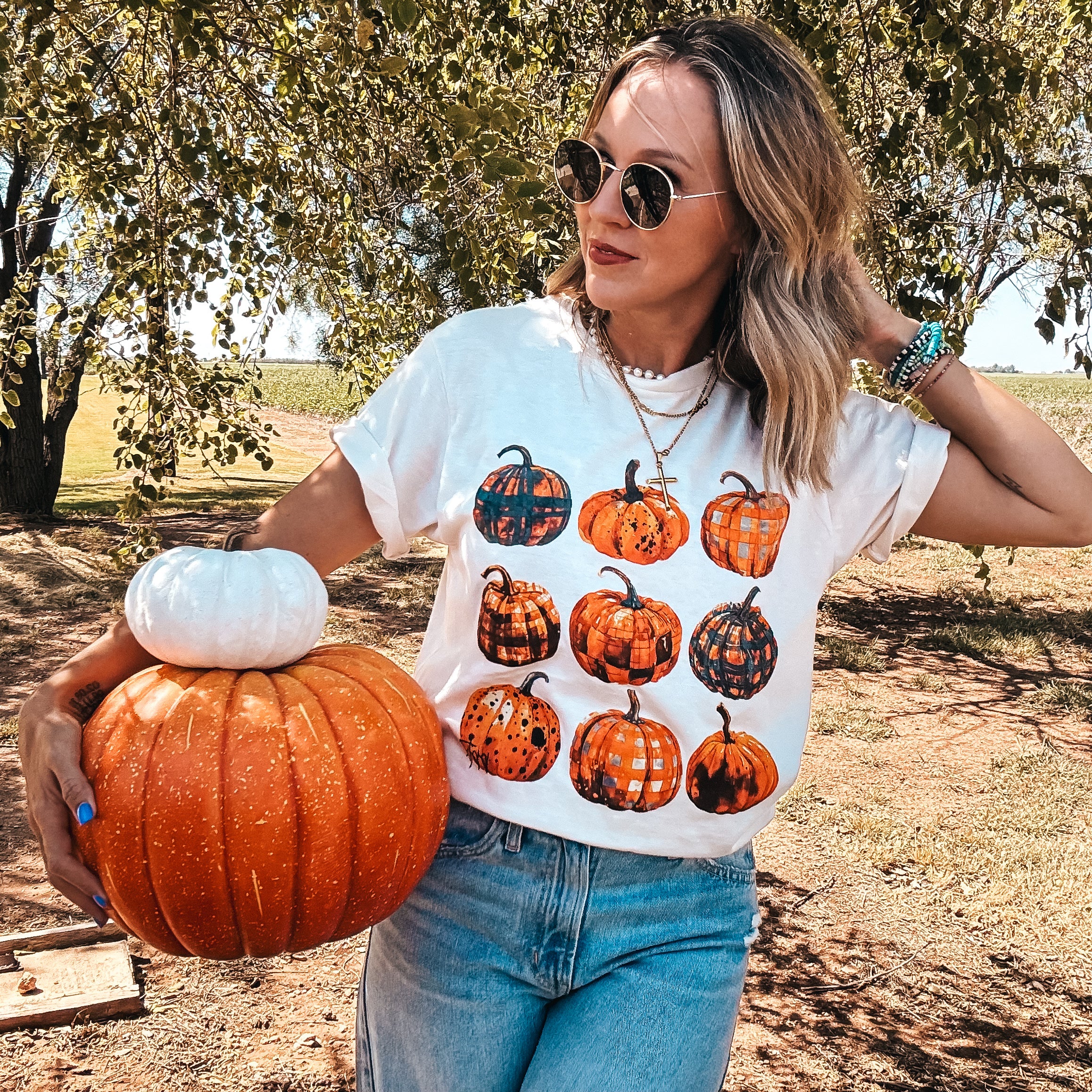 Nine Pumpkins Tee - Image 4