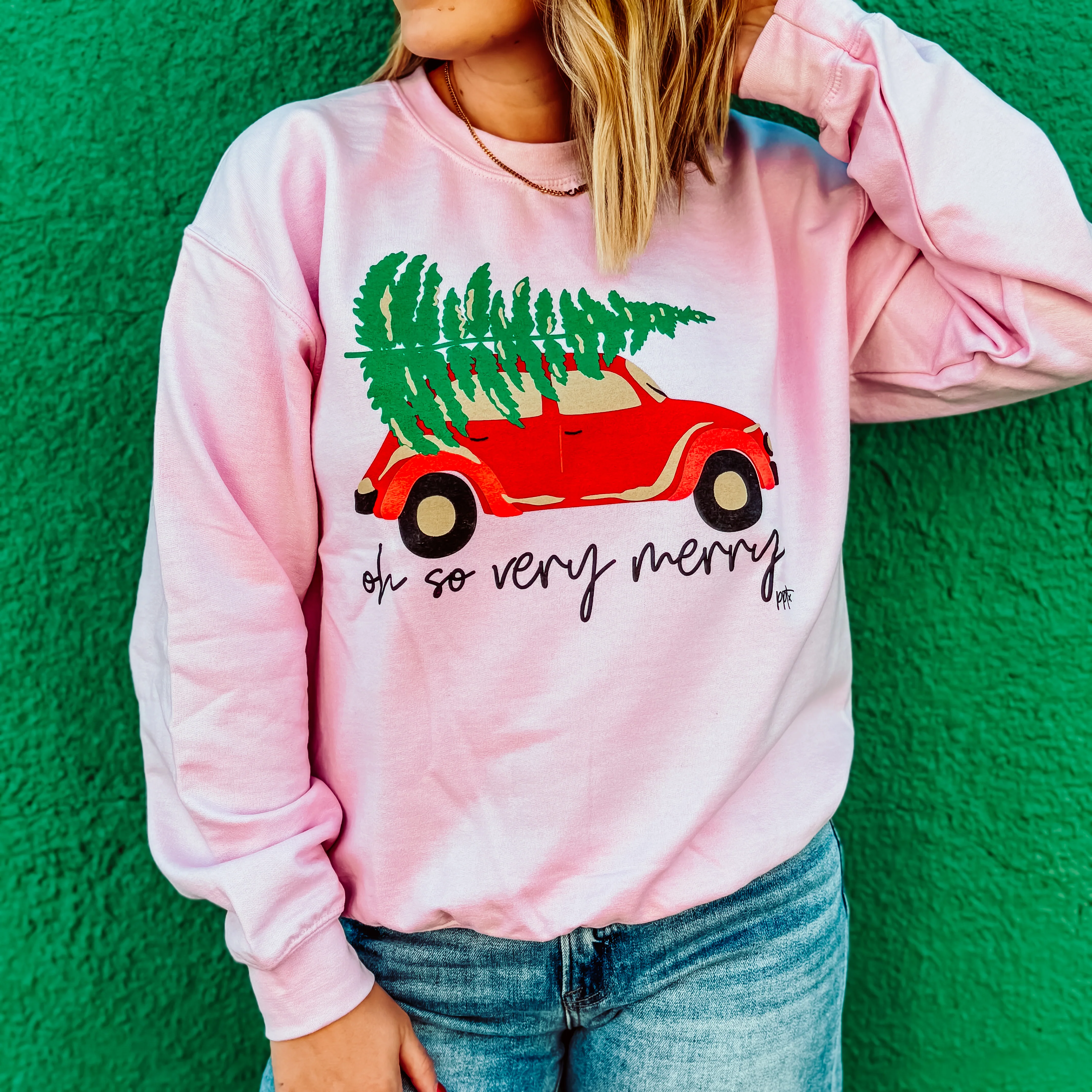 Oh So Very Merry Bug Sweatshirt - Image 2