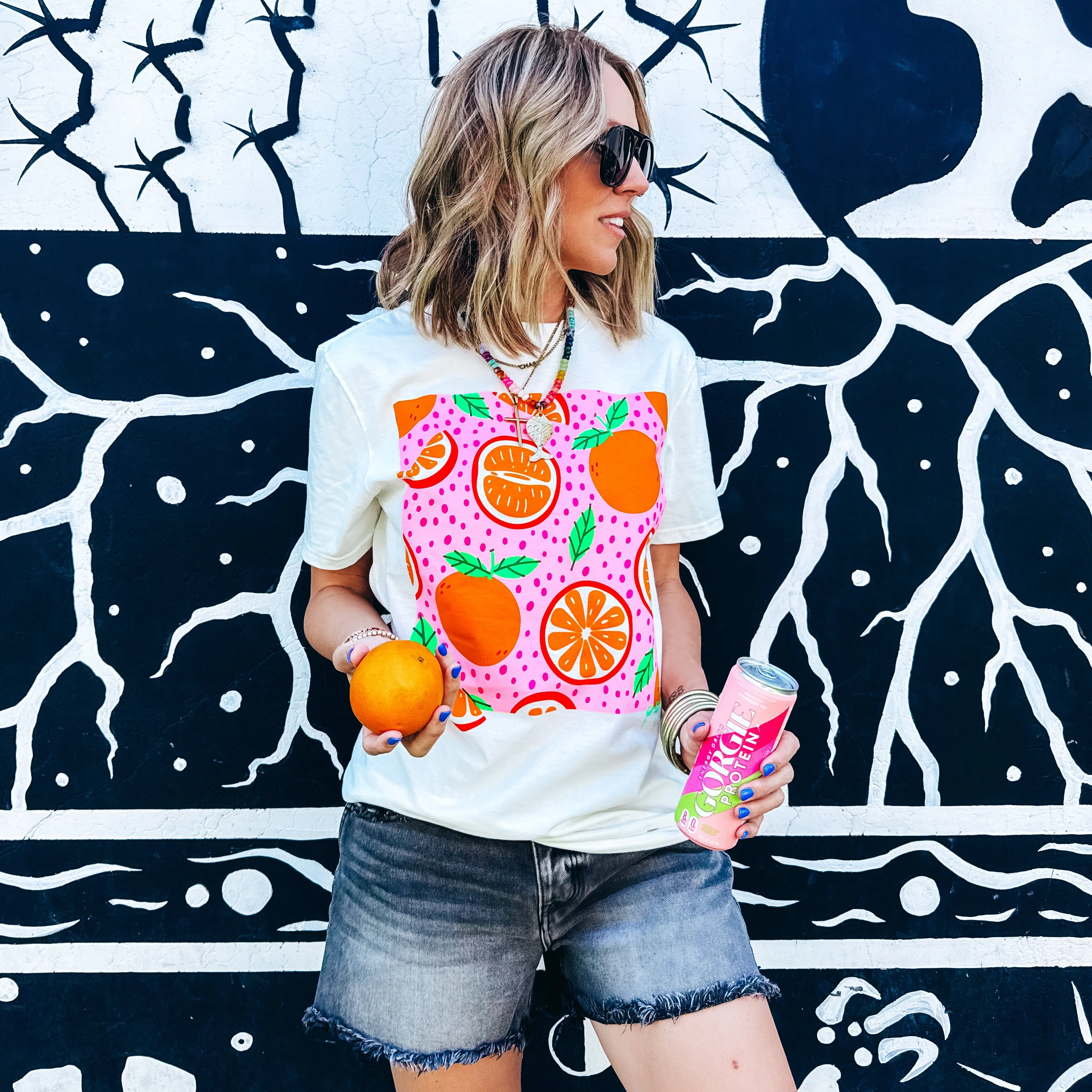Orange Paradise Tee - Image 2