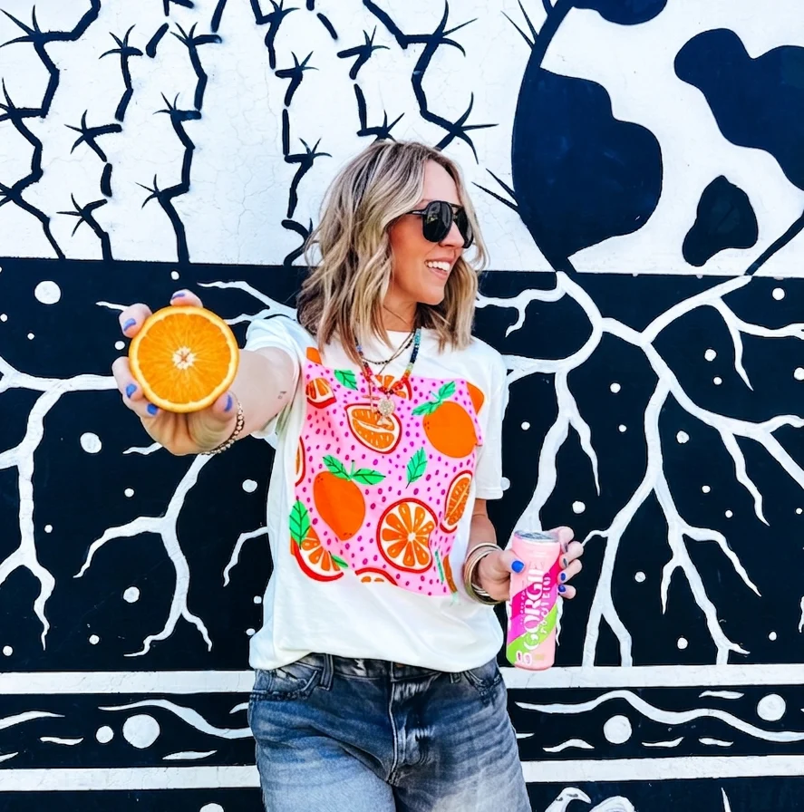 Orange Paradise Tee - Image 3