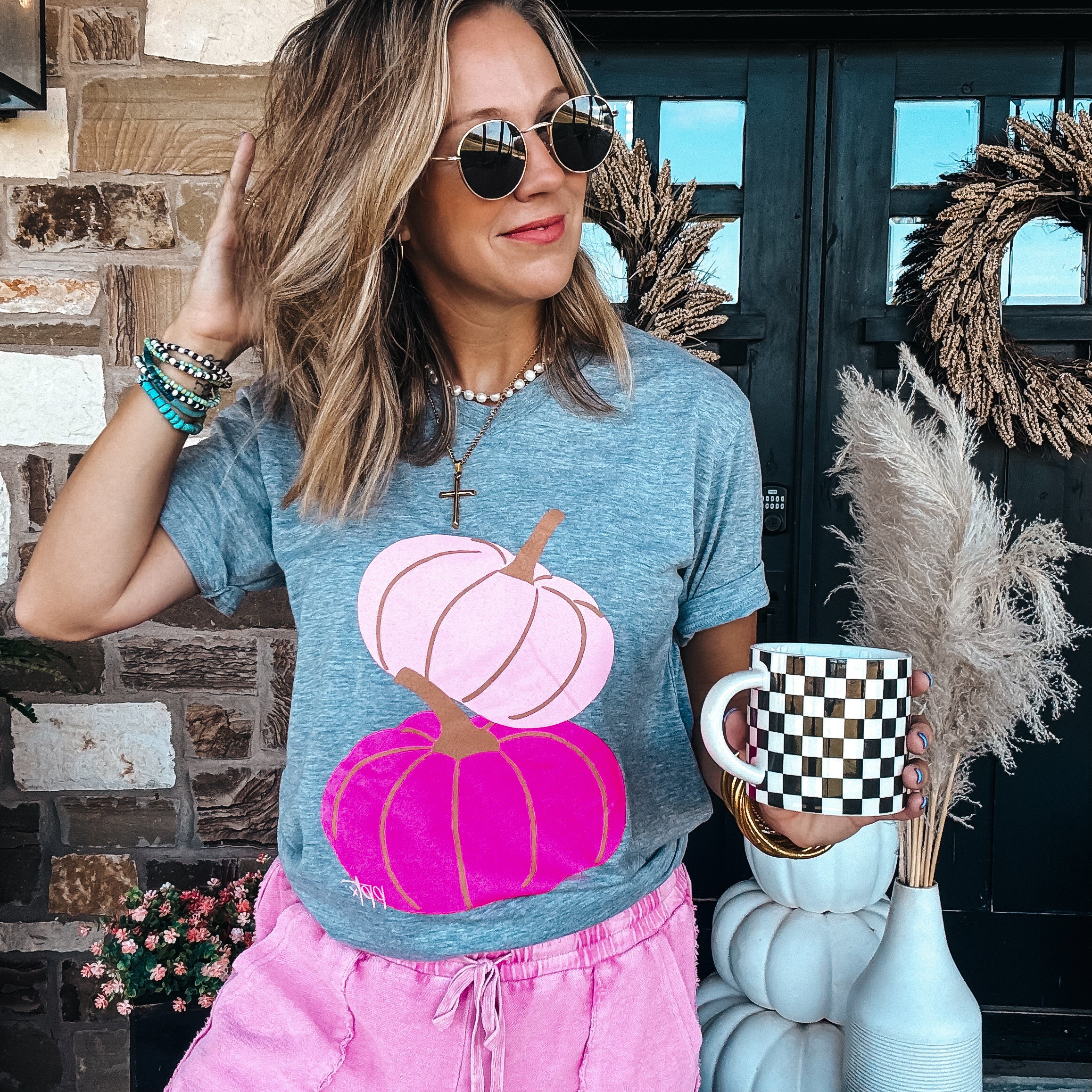 Pink Pumpkins Tee - Image 2