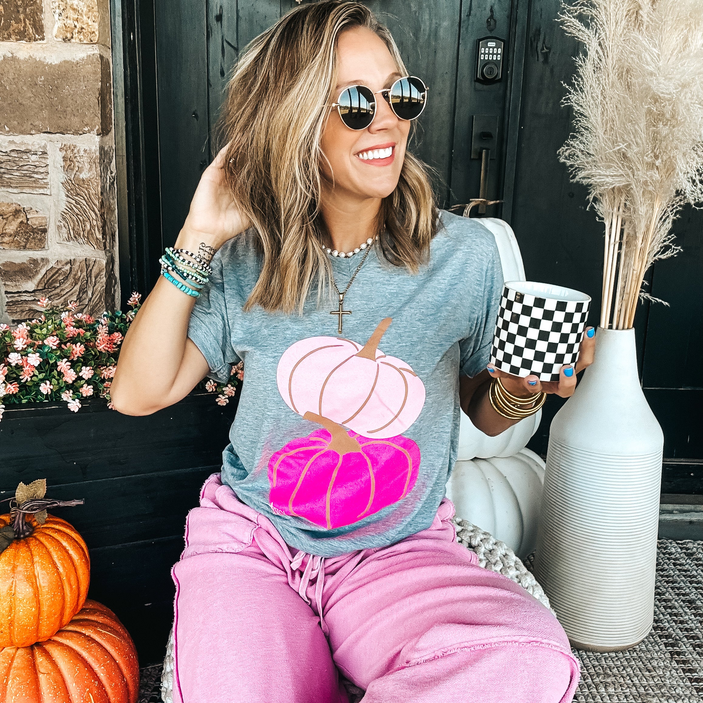 Pink Pumpkins Tee - Image 3