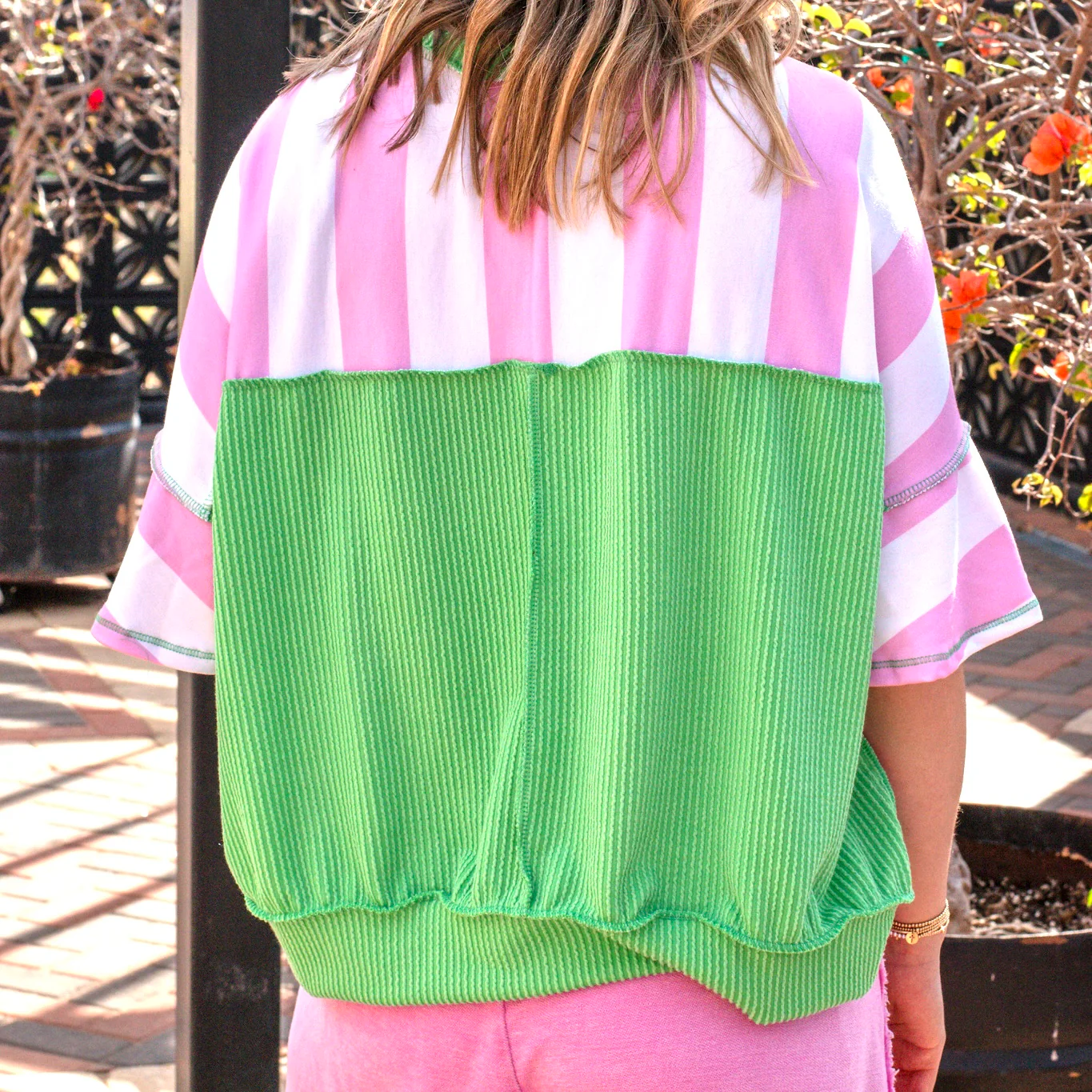 Spring Staple Top - PINK - Image 4