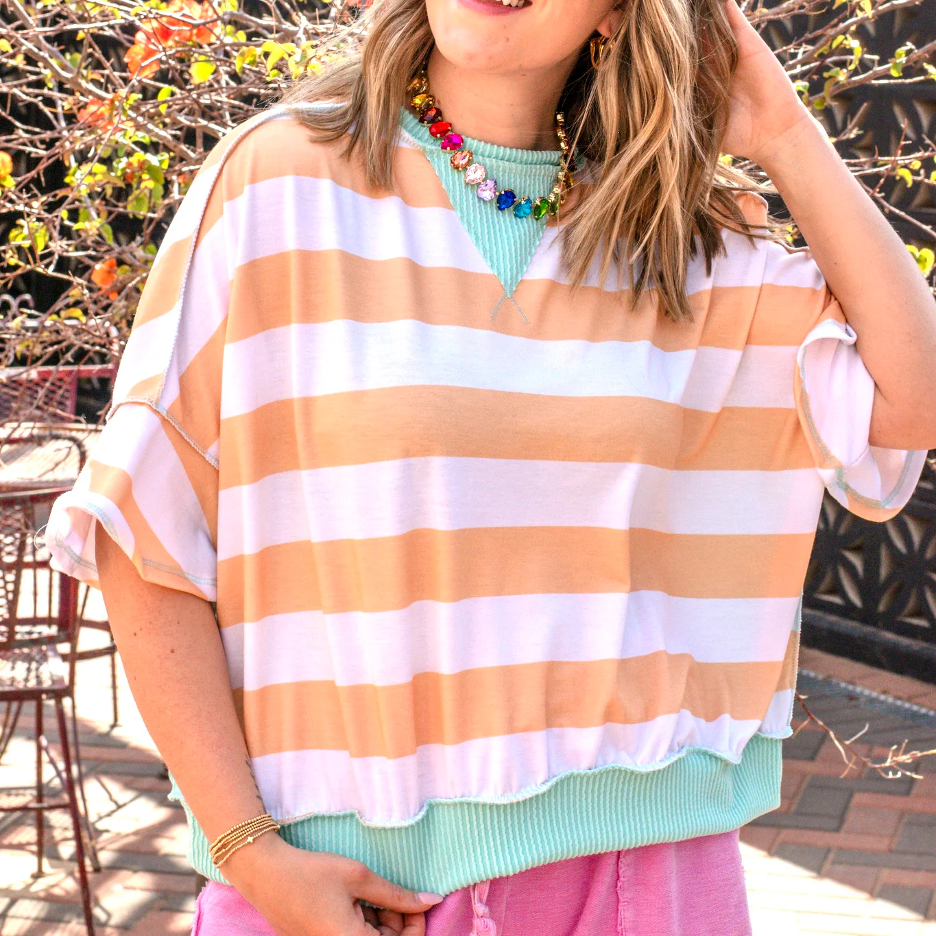 Spring Staple Top - YELLOW - Image 2