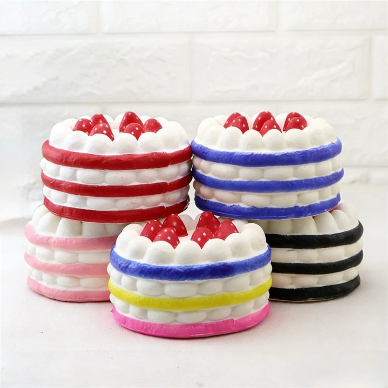 Squishy Birthday Cake Toy