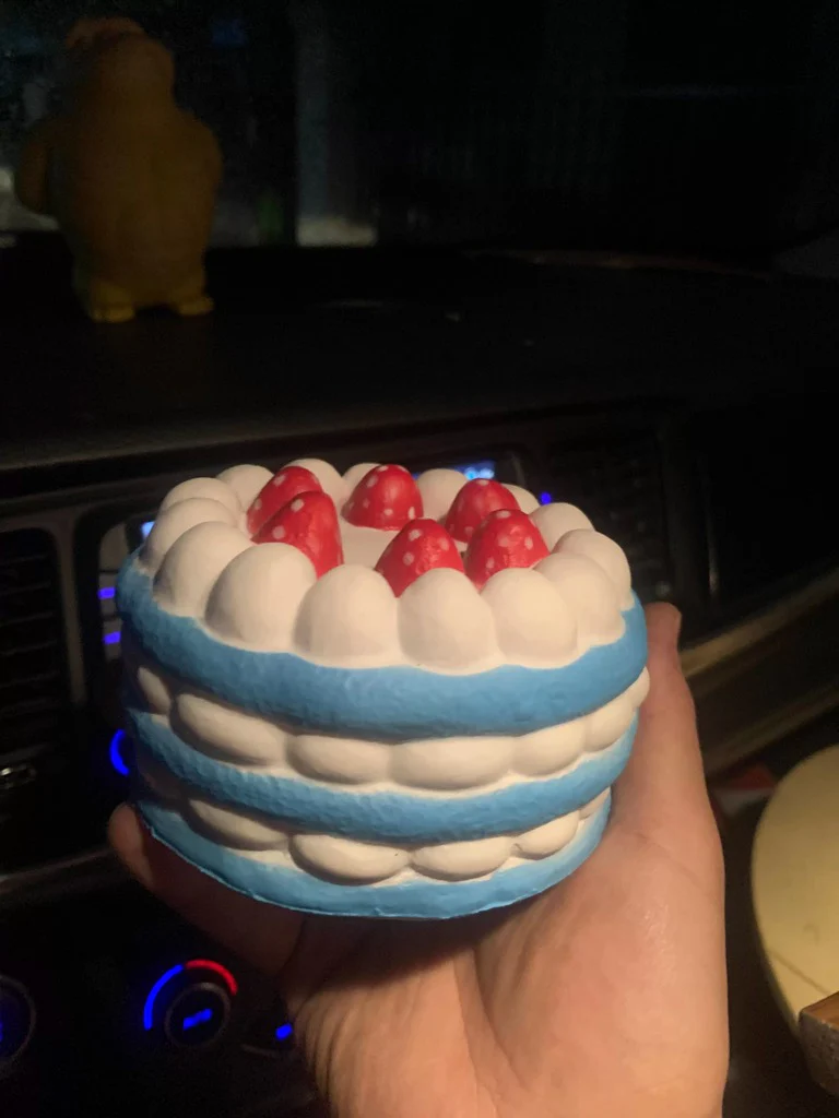 Squishy Birthday Cake Toy - Image 2