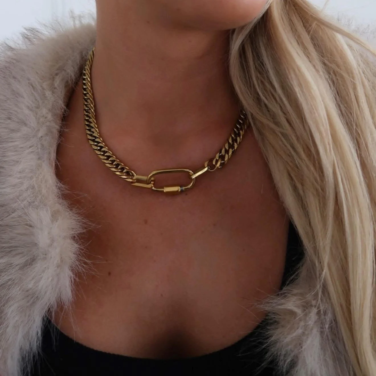 Stephanie Chain Necklace- 2 options - Image 3