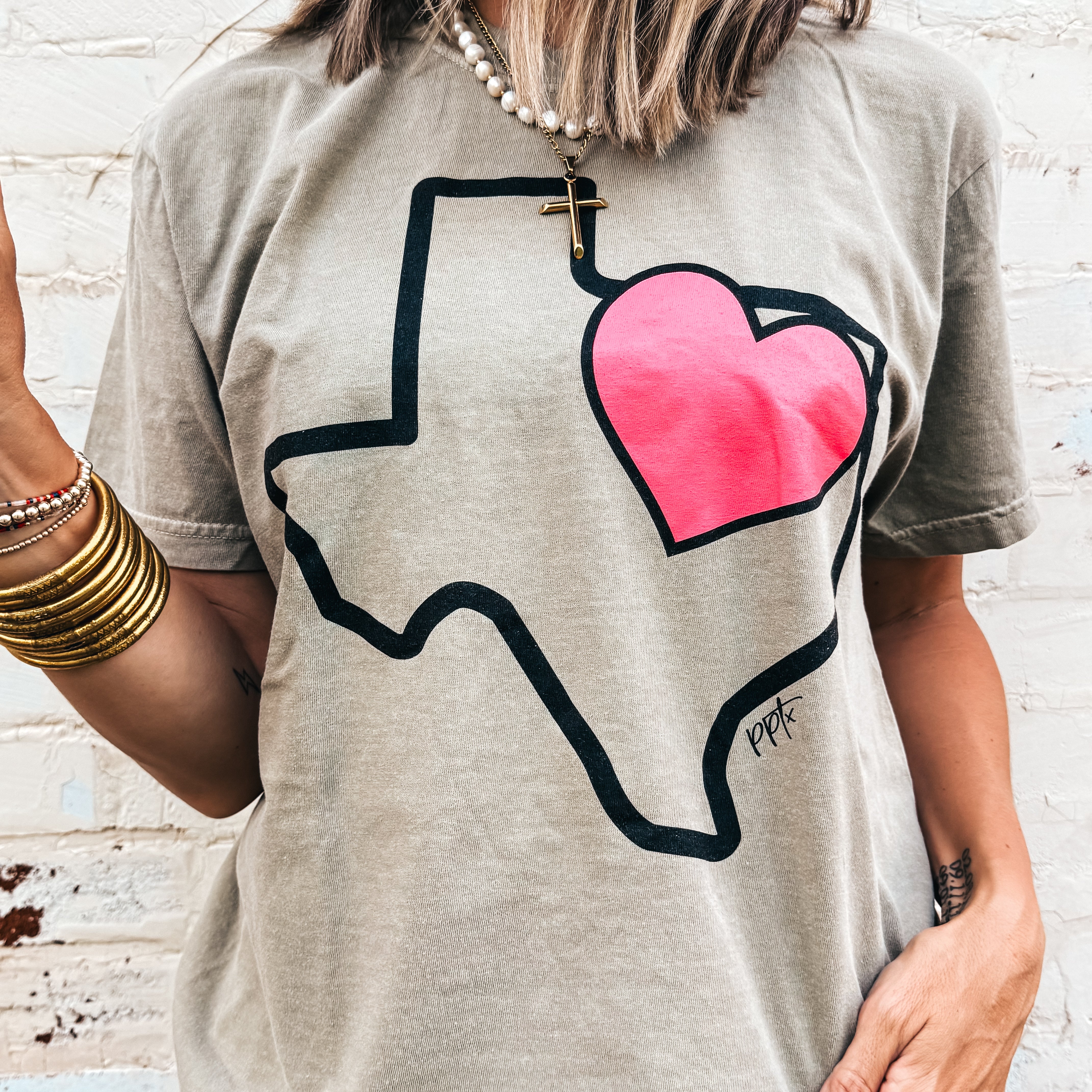 Texas Heart Tee - Image 3